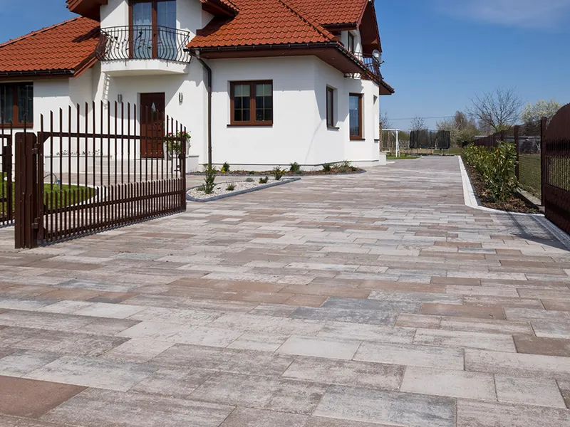 Kostka brukowa Novator Forte, wapień spiżowy