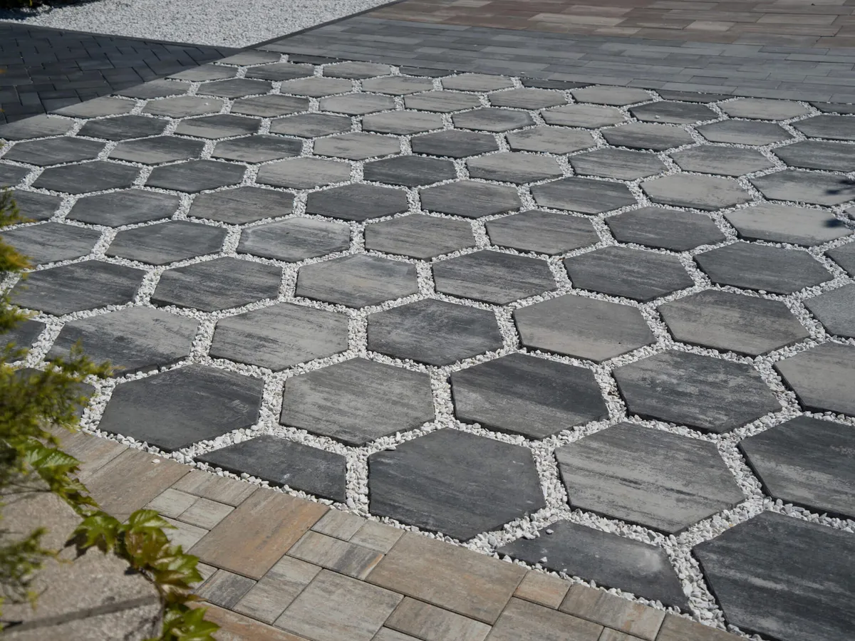 Płyty Novator Hexagon Eco, wapień dewoński